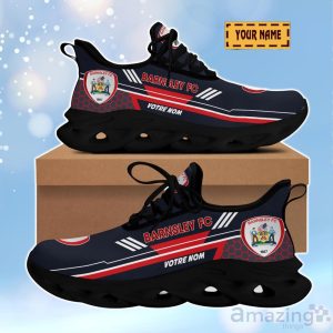 Barnsley F.C 3D Design Max Soul Shoes Custom Name For Real Fans Product Photo 1
