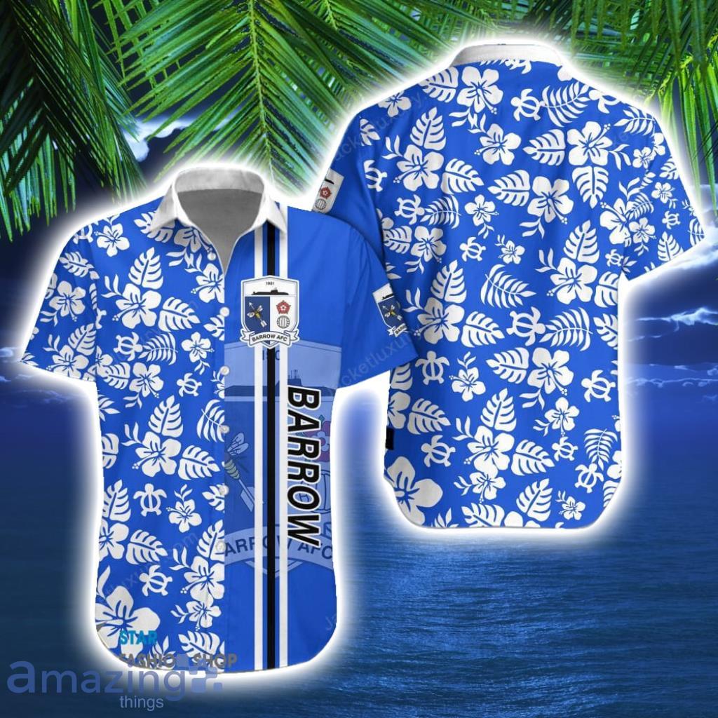 Barrow Afc Tropical Easy Breezy Hawaiian Shirt Gift For Men And Women image Barrow Afc Tropical Easy-Breezy Hawaiian Shirt Gift For Men And Women Product Photo 1
