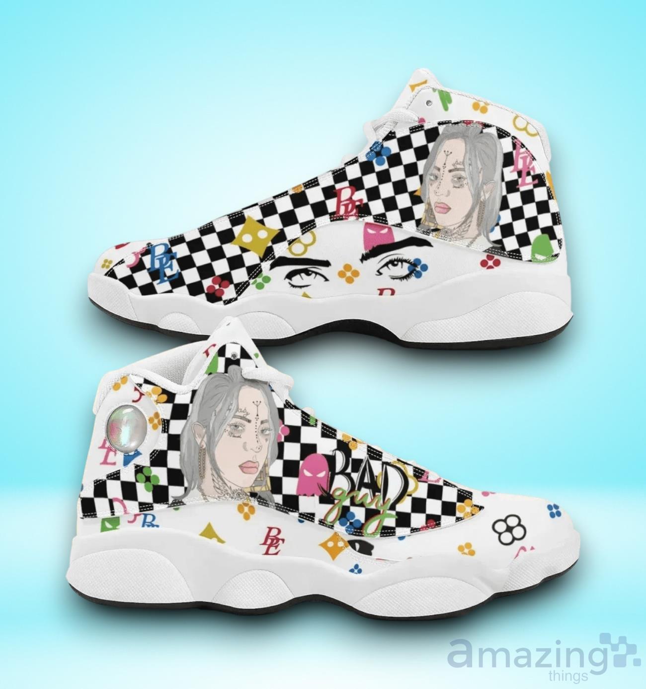 Billie Eilish Retro Air Jordan 13 Sneaker Shoes image Billie Eilish Retro Air Jordan 13 Sneaker Shoes Product Photo 1