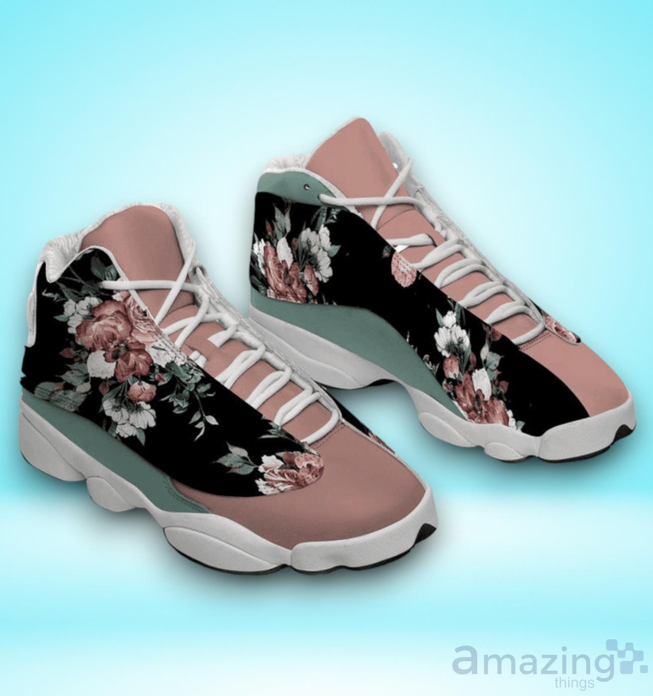 Jordan best sale floral shoes