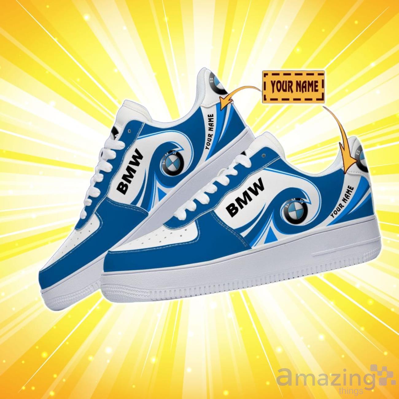 BMW Air Force Shoes Custom Name For Men Women image BMW Air Force Shoes Custom Name For Men Women Product Photo 2