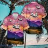 Boeing Vertol CH-46E Sea Knight HMM-364 Purple Foxes Aloha Short Sleeve 3D Printed Hawaiian Shirt For Men And Women