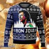 Bon Jovi Ugly Christmas Sweater Style Gift