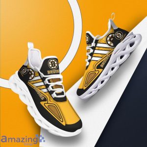 Boston bruins Clunky Max Soul Shoes Men And Women Walking Shoes image Boston bruins Clunky Max Soul Shoes Men And Women Walking Shoes Product Photo 3