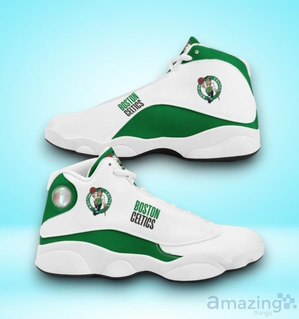 Boston Celtics NBA Custom Name Personalized Sport Sneakers Max Soul Shoes  For Fans