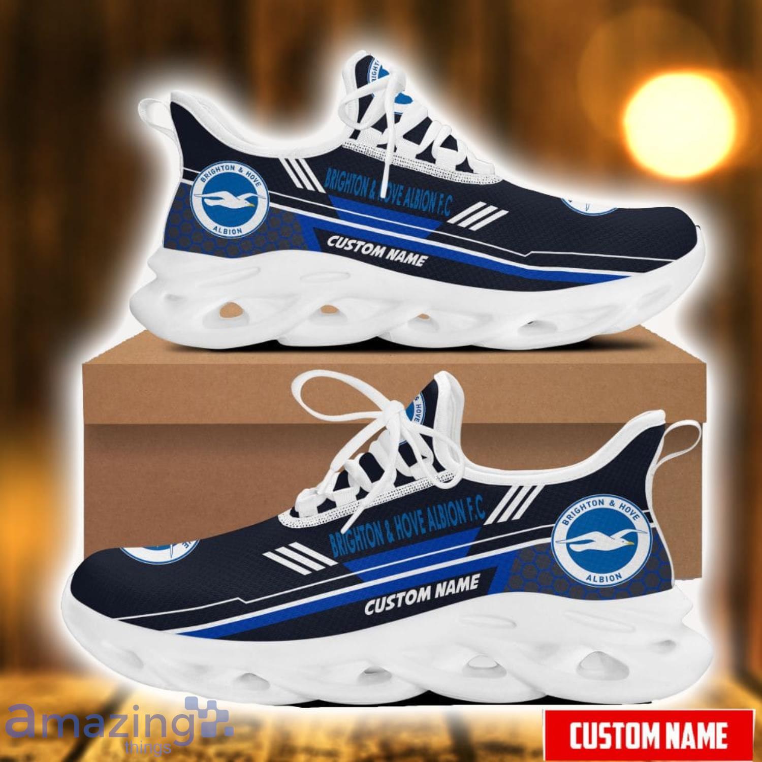 Brighton & Hove Albion F.C Max Soul Shoes Sport Running Sneakers Custom Name For Fans image Brighton & Hove Albion F.C Max Soul Shoes Sport Running Sneakers Custom Name For Fans Product Photo 2