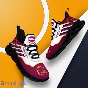 Brisbane Broncos Clunky Max Soul Shoes Men And Women Walking Shoes Product Photo 2