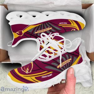 Brisbane Broncos Personalized Name Max Soul Shoes Team Shoes Men And Women Walking Shoes Product Photo 4