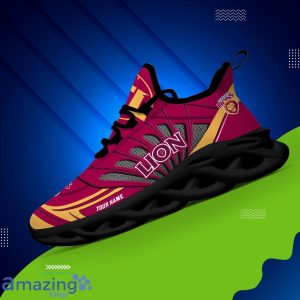 Brisbane Lions Personalized Name Max Soul Shoes Team Shoes Product Photo 2