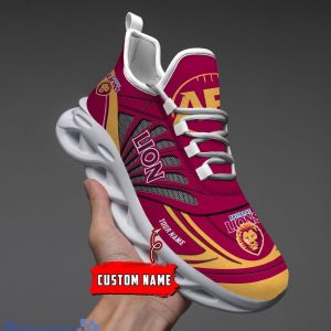 Brisbane Lions Personalized Name Max Soul Shoes Team Shoes Product Photo 1