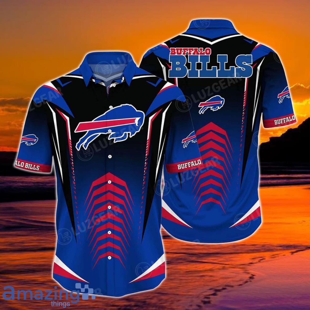 Buffalo Bills NFL Beach Shirt New Hot Trending Gift For Summer Hawaiian Shirt image Buffalo Bills NFL Beach Shirt New Hot Trending Gift For Summer Hawaiian Shirt Product Photo 1