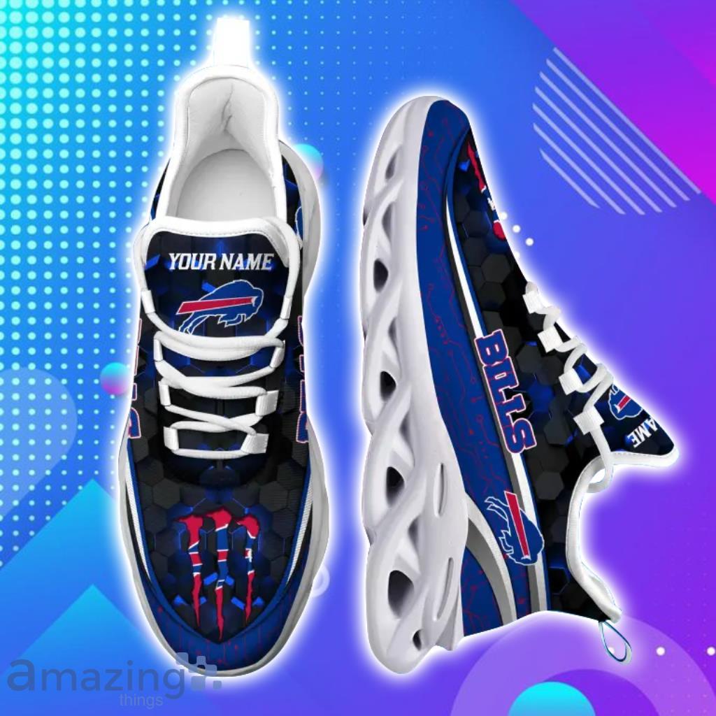 Buffalo Bills NFL Functional Max Soul Shoes Sport Gift For Cool Fans image Buffalo Bills NFL Functional Max Soul Shoes Sport Gift For Cool Fans Product Photo 1