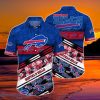 Buffalo Bills NFL Hawaiian Shirt, Graphic Tropical Patterns 3D Printed Beach Shirt Summer Best Gift For Fans