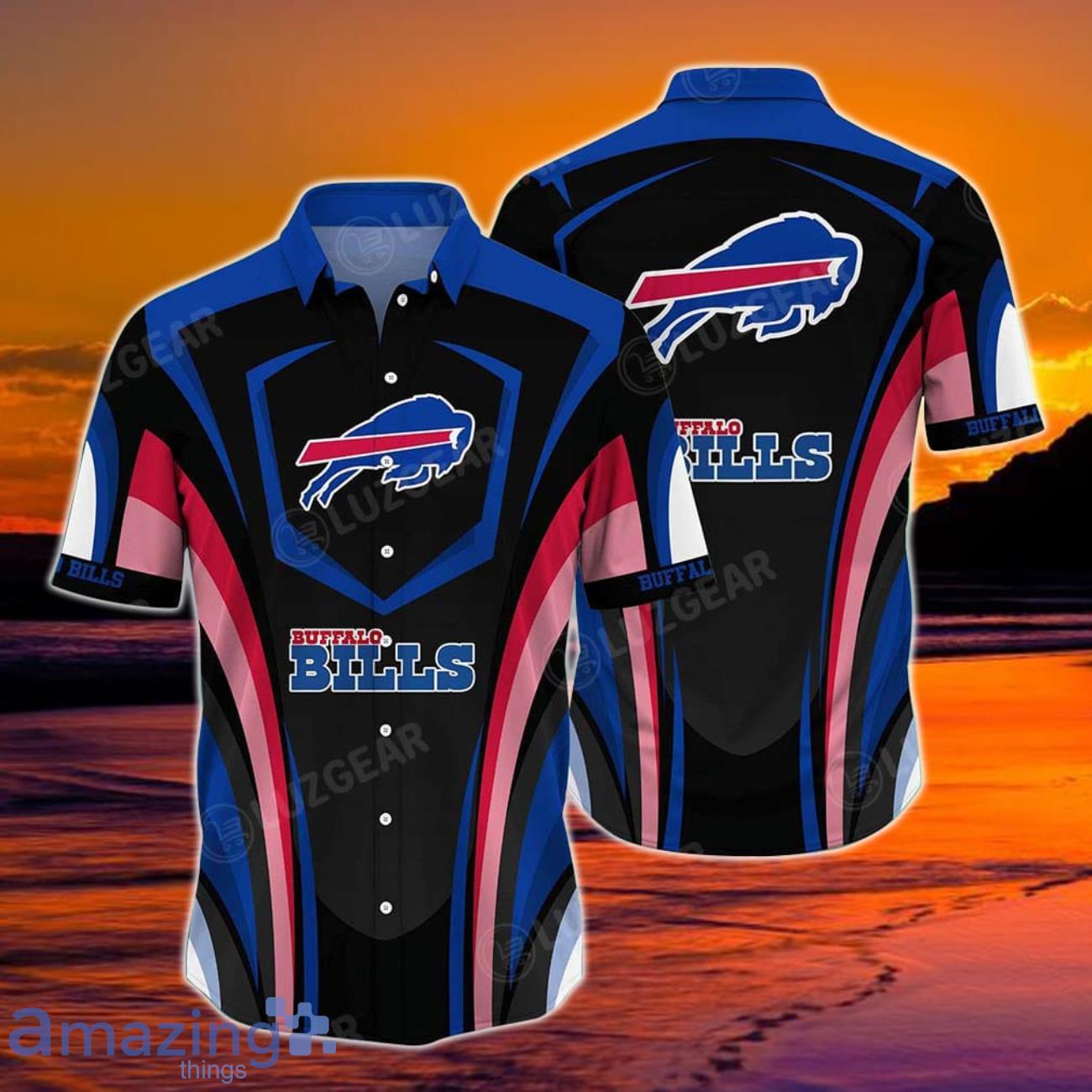 Buffalo Bills NFL Hawaiian Shirt New Collection Trends Summer Best Gift For Sports Fans image Buffalo Bills NFL Hawaiian Shirt New Collection Trends Summer Best Gift For Sports Fans Product Photo 1