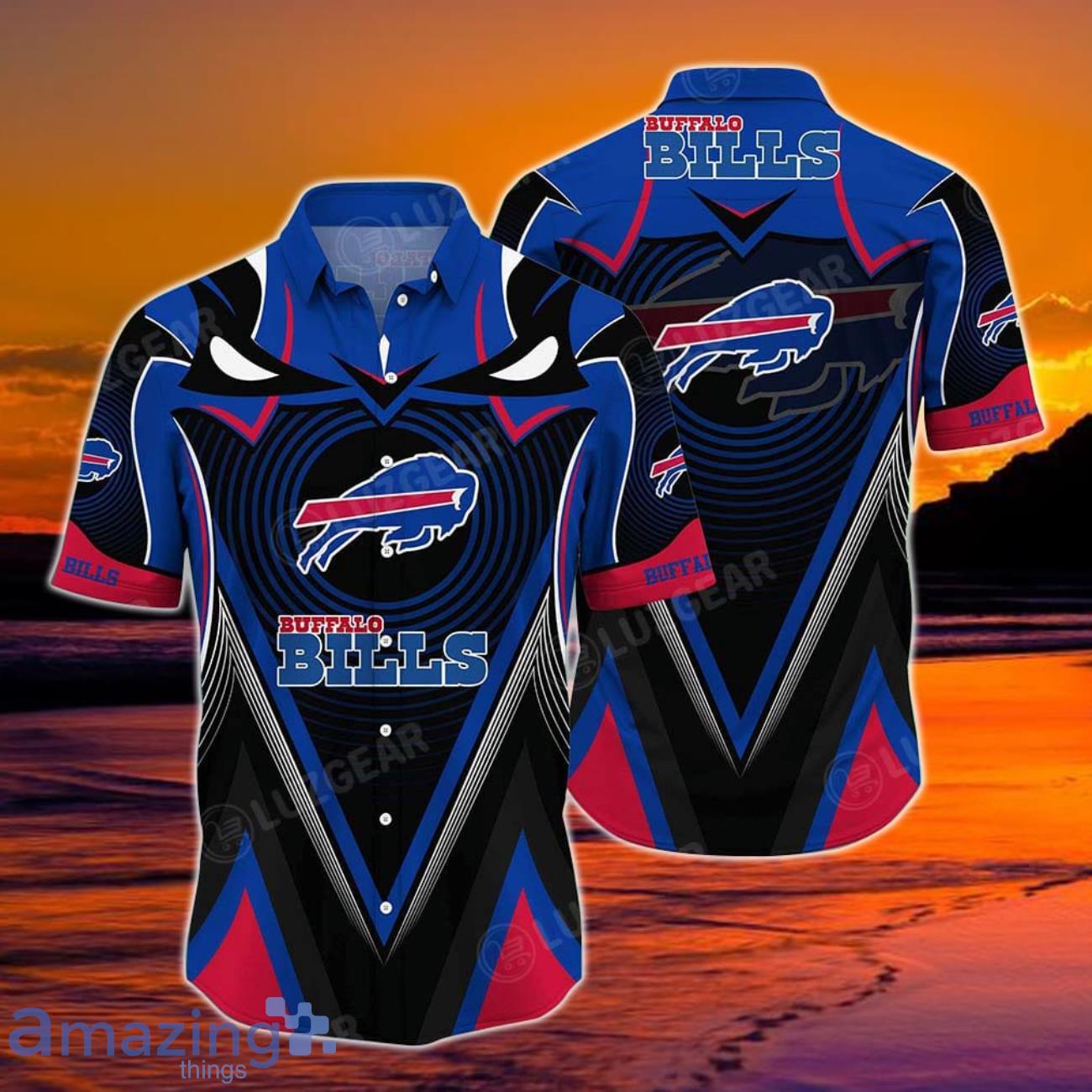 Buffalo Bills NFL Hawaiian Shirt Short Style New Hot Trending Summer Best Gift For Men Women image Buffalo Bills NFL-Hawaiian Shirt Short Style New Hot Trending Summer Best Gift For Men Women Product Photo 1