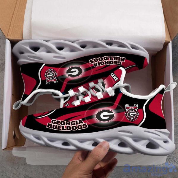 Bulldogs White C Max Soul Shoes Custom Name Exclusive Sneakers For Men Women Product Photo 3