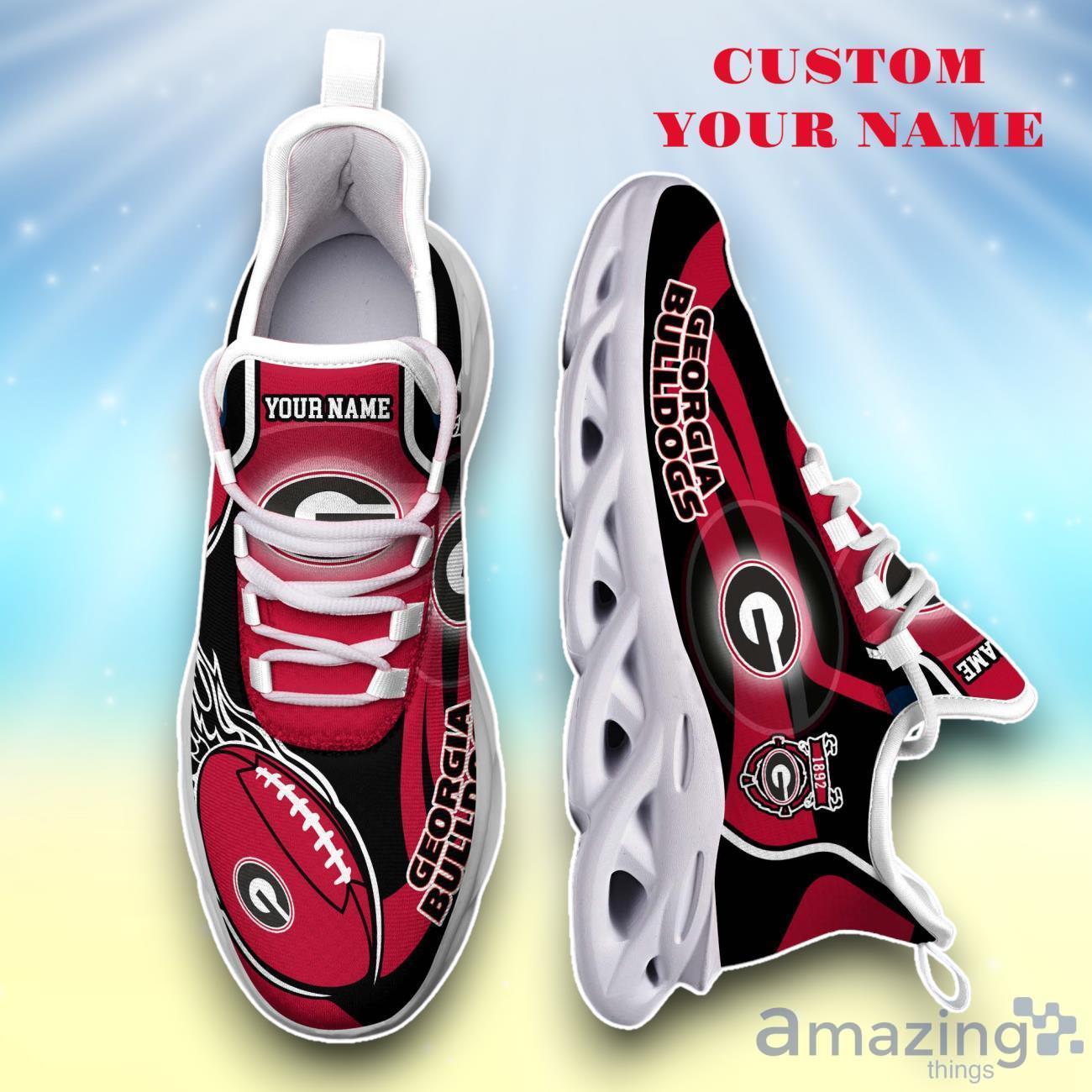 Bulldogs White C Max Soul Shoes Custom Name Exclusive Sneakers For Men Women Product Photo 1