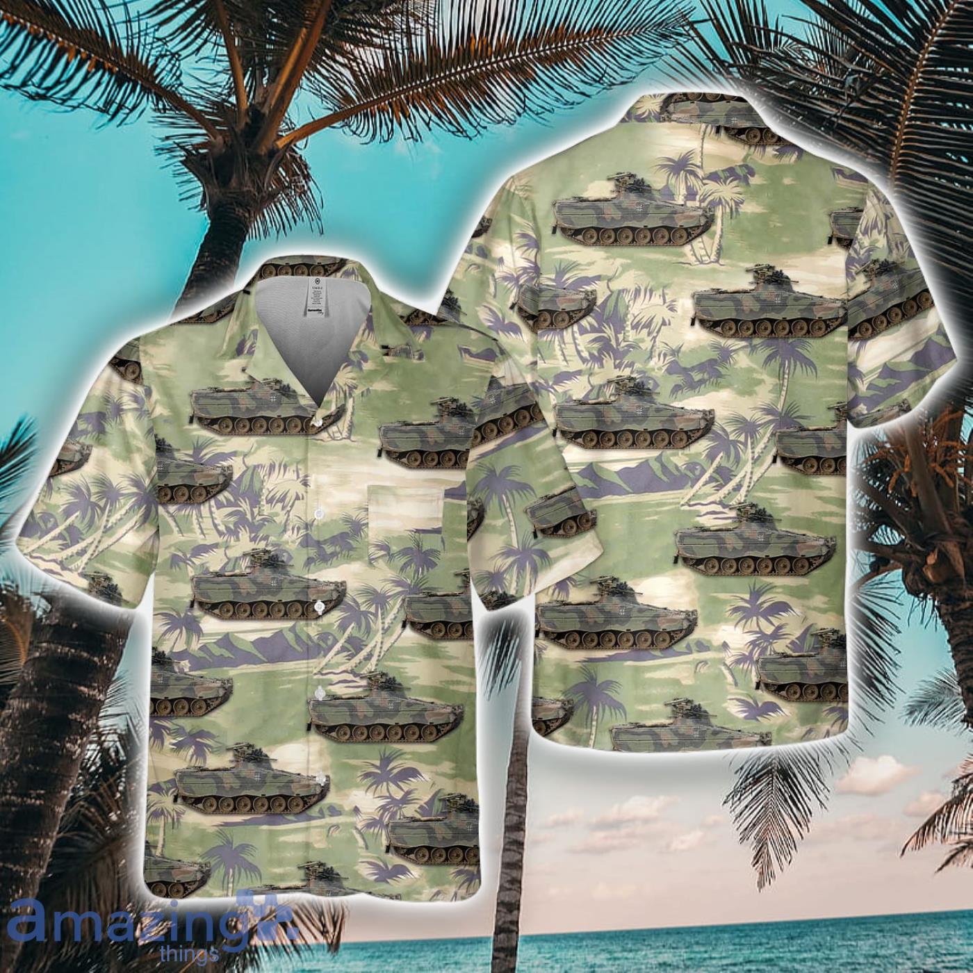 Bundeswehr Marder 1 A1A3 IFV Pocket Best Summer Gift Aloha Hawaiian Shirt  3D Printed