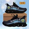 Burnley F.C 3D Design Max Soul Shoes Custom Name For Real Fans
