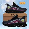 Burnley F.C 3D Style Max Soul Shoes Custom Name For Real Fans