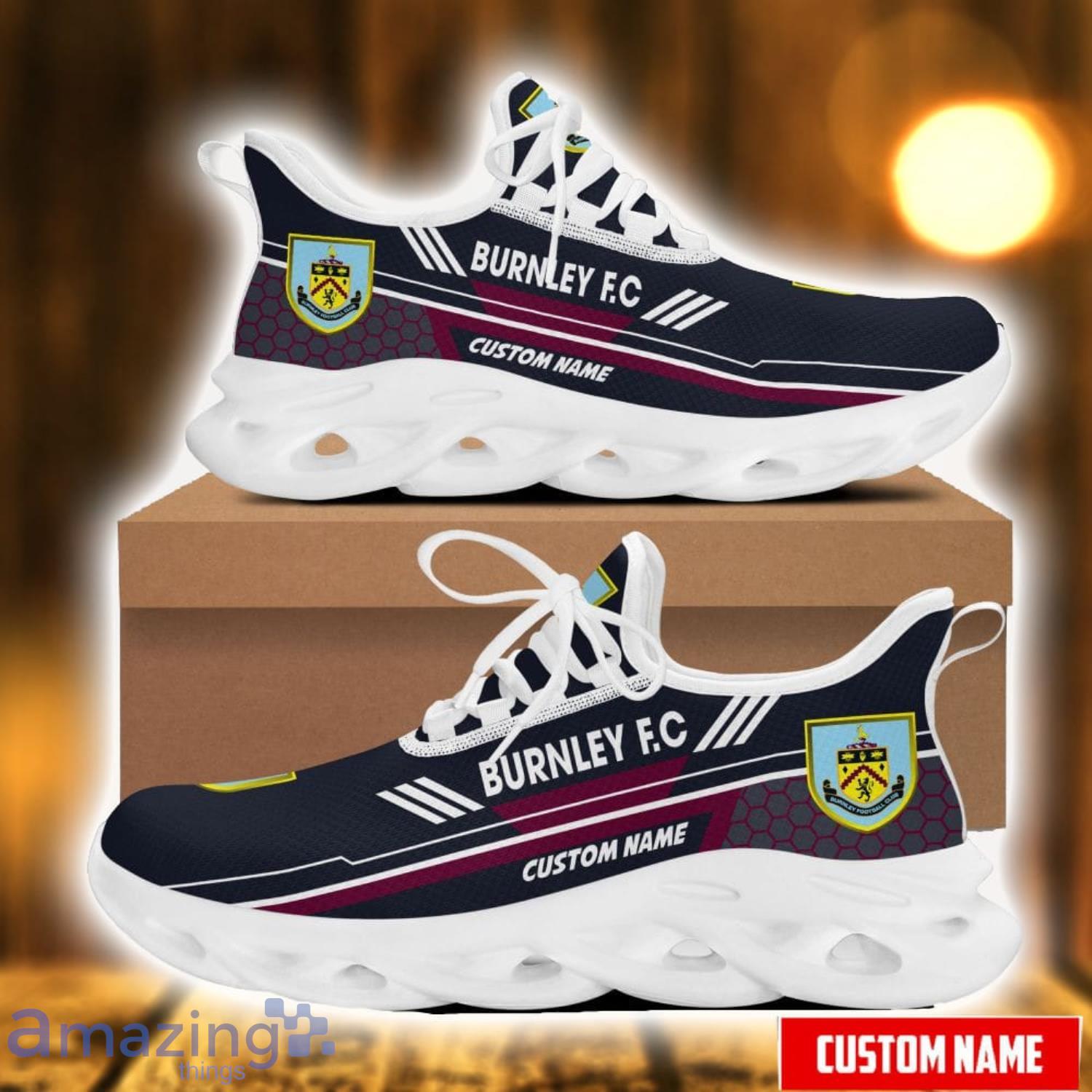 Burnley F.C Max Soul Shoes Sport Running Sneakers Custom Name For Fans image Burnley F.C Max Soul Shoes Sport Running Sneakers Custom Name For Fans Product Photo 2