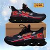 Calgary Flames 3D Design Max Soul Shoes Custom Name For Real Fans