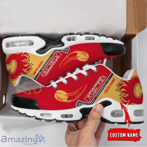 Calgary Flames NHL Custom Name Air Cushion Sports Shoes New Trend Sprot Shoes Product Photo 2