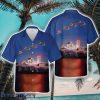 Cape Neddick, York, Maine, Nubble Lighthouse Christmas Hawaiian Shirt 3D Printed Aloha Summer Gift
