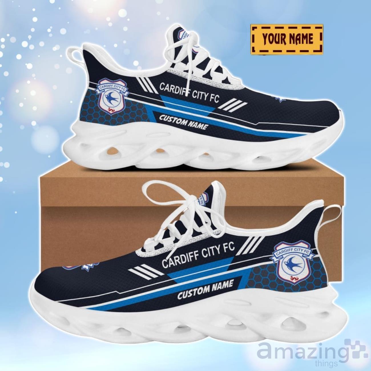Cardiff City F.C 3D Design Max Soul Shoes Custom Name For Real Fans image Cardiff City F.C 3D Design Max Soul Shoes Custom Name For Real Fans Product Photo 2