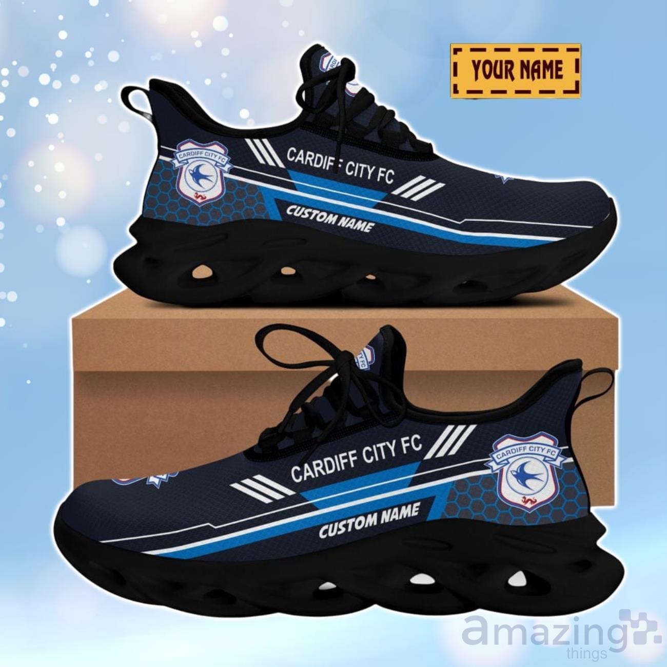 Cardiff City F.C 3D Design Max Soul Shoes Custom Name For Real Fans image Cardiff City F.C 3D Design Max Soul Shoes Custom Name For Real Fans Product Photo 1