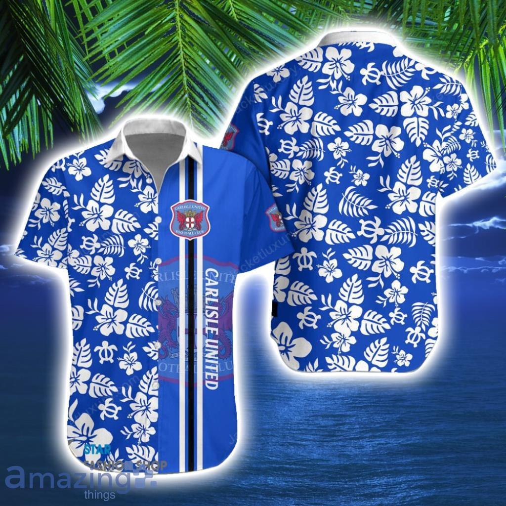 Carlisle United Tropical Easy Breezy Hawaiian Shirt Gift For Men And Women image Carlisle United Tropical Easy-Breezy Hawaiian Shirt Gift For Men And Women Product Photo 1