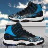 Caro Panthers Custom Name Air Jordan 11 Sneakers Shoes