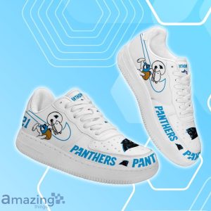 Carolina Panthers Air Force Shoes Snoopy Custom Number & Name Product Photo 2