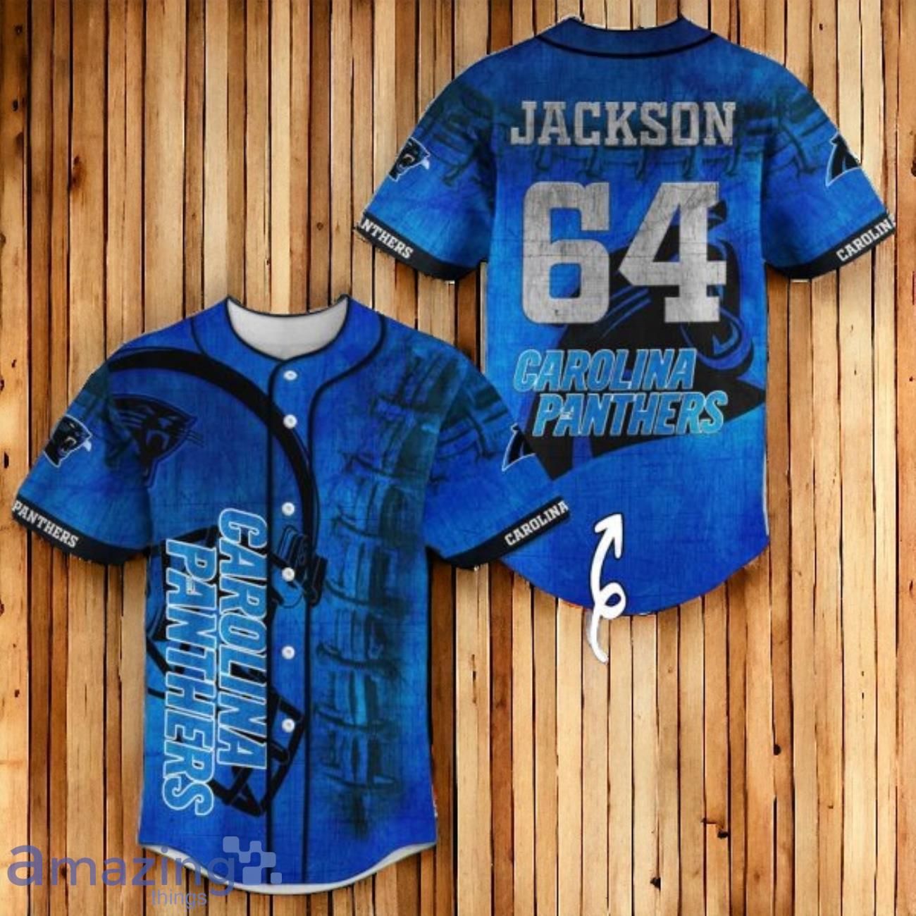 Carolina panthers 2024 baseball jersey