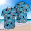 Carolina Panthers Coconut Pattern 3D Hawaiian Shirt Aloha Shirt For Summer Gift