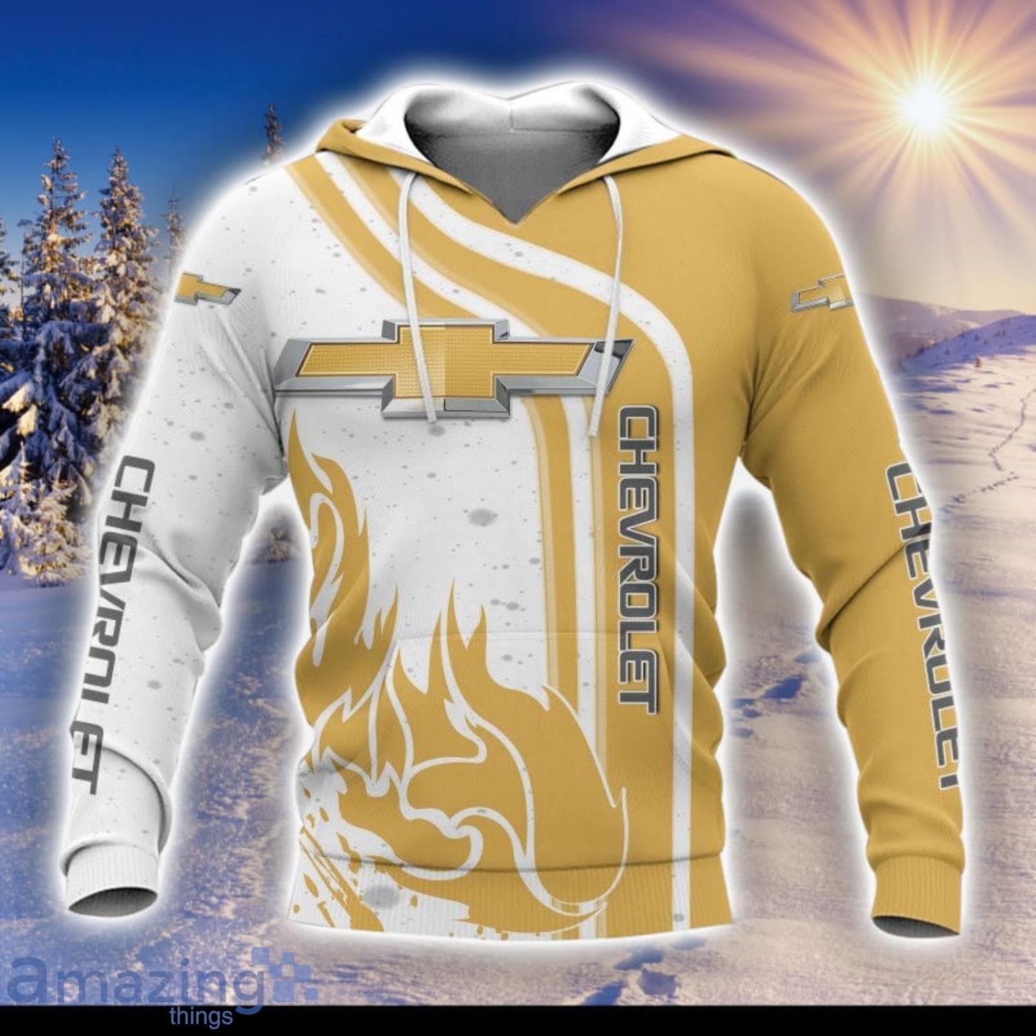 Chevrolet 3D Hoodie Men And Women Gift Sport Gift image Chevrolet 3D Hoodie Men And Women Gift Sport Gift Product Photo 2