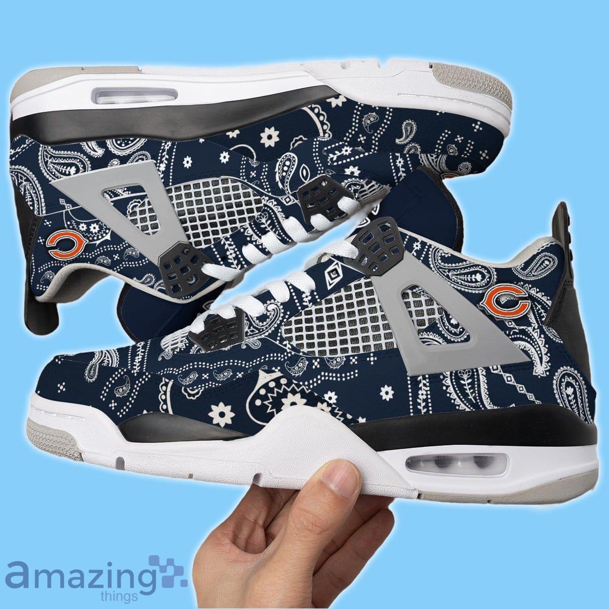 Chicago Bears Air Jordan 4 Shoes Unique Gift For Men And Women image Chicago Bears Air Jordan 4 Shoes Unique Gift For Men And Women Product Photo 1