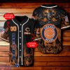 Chicago Bears NFL Baseball Jersey Skull 3D Logo Custom Number & Name