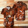 Chicago Bears Skull Flower Hawaiian Shirt For Men Women