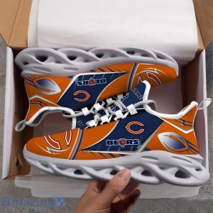Chicago Bears Sport Max Soul Sneakers Personalized Name For Fans image Chicago Bears Sport Max Soul Sneakers Personalized Name For Fans Product Photo 3