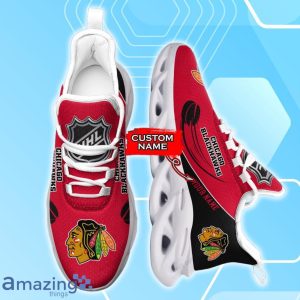 Chicago Blackhawks Custom Name Max Soul Shoes New Sneakers For Fans Product Photo 3