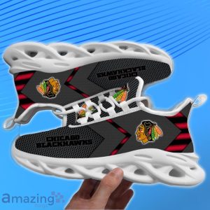 Chicago Blackhawks Max Soul Shoes Unique Gift For Men And Women image Chicago Blackhawks Max Soul Shoes Unique Gift For Men And Women Product Photo 2