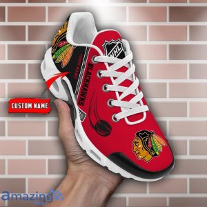 Chicago Blackhawks NHL Custom Name Air Cushion Sports Shoes New Trend Sprot Shoes Product Photo 1