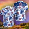 Chicago Cubs 3D Hawaiian Shirt Summer Gifts Tropical Flower Short Sleeve Shirt