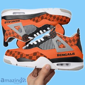 Cincinnati Bengals Air Jordan 4 Shoes Gift For Men Women Product Photo 1