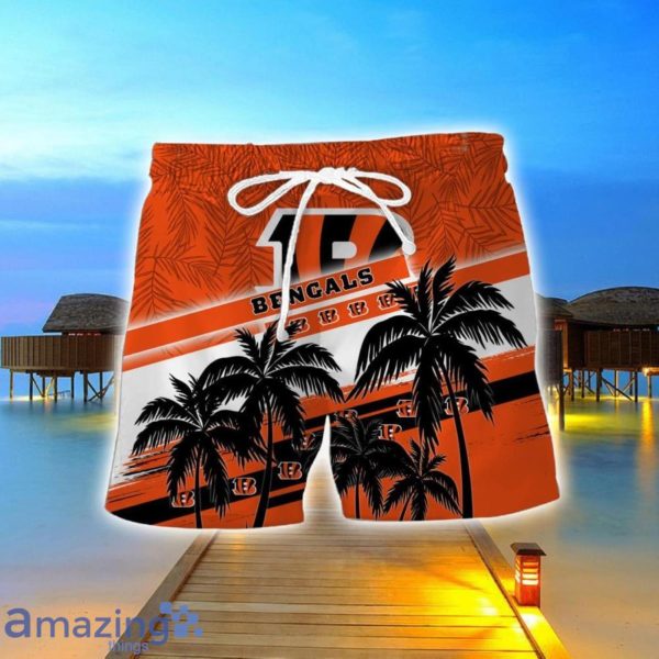 Cincinnati Bengals Team Hawaii Shirt 3D Aloha Hawaiian Shirt And Shorts Product Photo 2