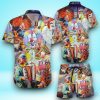 Circus Clowns Musician Player Halloween Hawaiian Shirt & Short For Men And Women