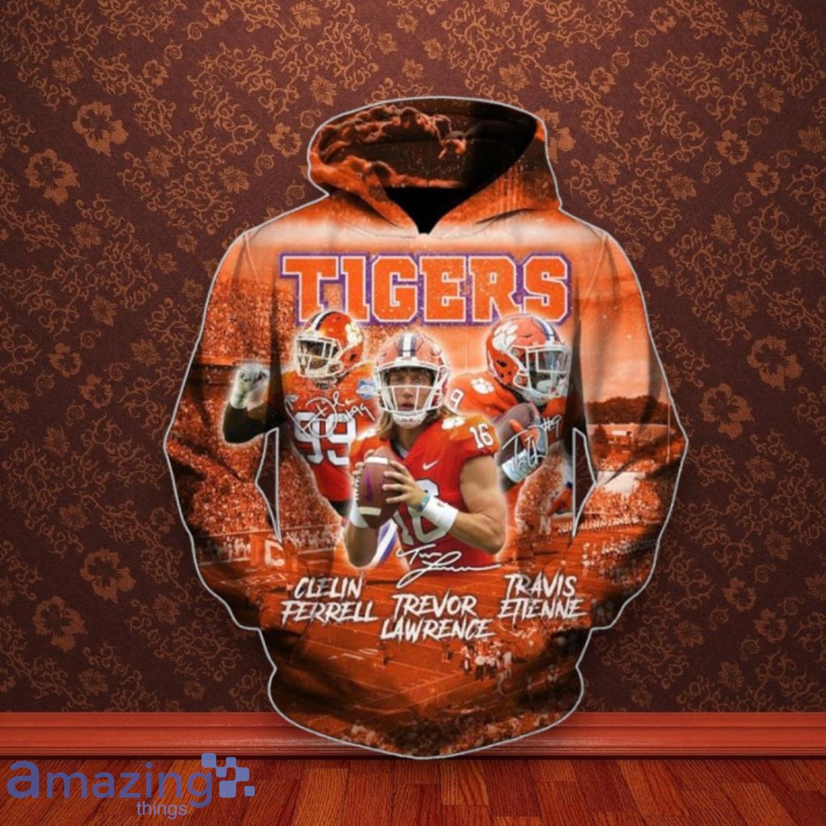Clemson Tigers Clemson Tigers NCAA Clemson Tigers Apparel 3D Hoodie Gift For Men And Women image Clemson Tigers Clemson Tigers NCAA Clemson Tigers Apparel 3D Hoodie Gift For Men And Women Product Photo 1