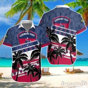 Clermont Foot Auvergne 63 Hawaiian Shirt And Short New Design For Fans Product Photo 1