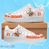 Cleveland Browns Air Force Shoes Snoopy Custom Number & Name